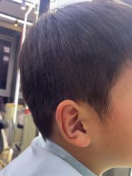 点击看大图 -藤野造型烫发染发