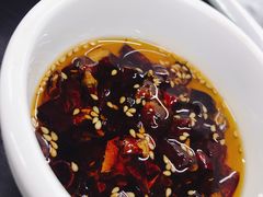 特色炸辣椒油-喜来顺大铜锅涮羊肉(平江道店)