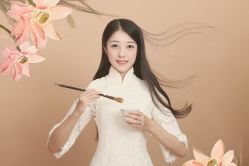 点击看大图 -后宫·古装汉服京剧儿童亲子全家福摄影