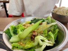 烫青菜-歪头牛肉(金龙壹号店)