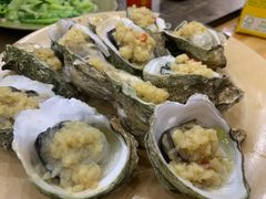 炭烧蒜蓉生蚝-贞姨美食·老字号海鲜大排档