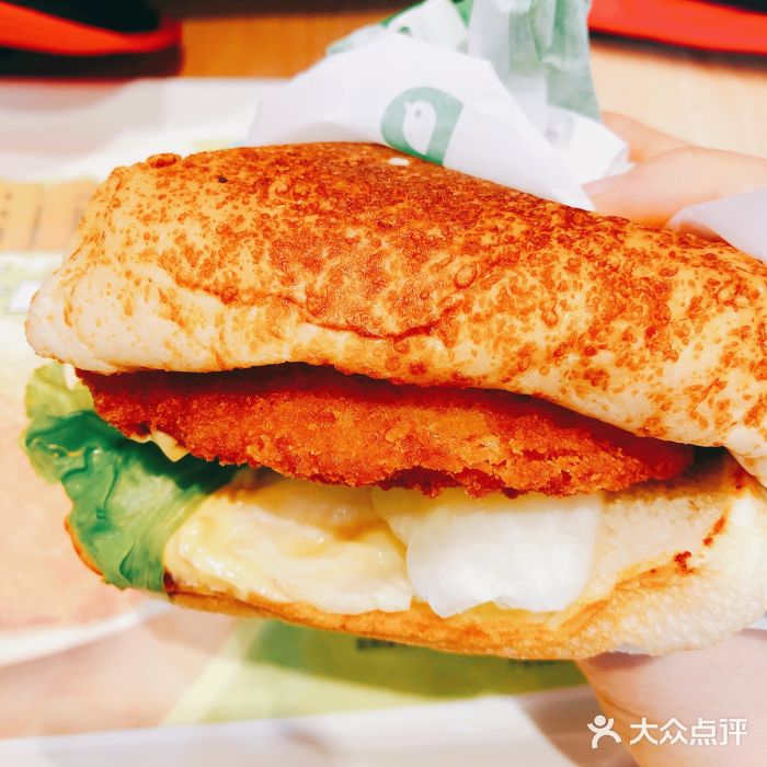 德克士(文一店)爆浆爆红堡图片