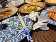 铁板和风口味海捕虾-大成铁板烧•板前(复古餐厅石老人店)