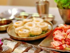 招牌活烤鳗鱼-围炉肉舍•炭烤活鳗•丹东海鲜烤肉(步行街店)