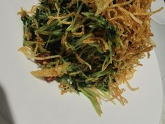 巧拌豆苗-四季民福烤鸭店(王府井灯市口店)