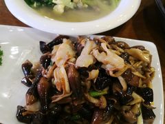 蟹味菇炒扇贝-隆喜元鱼汤包·海鲜(中联广场店)