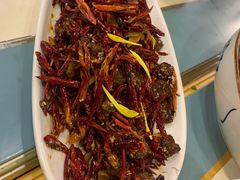 椒麻雪花牛肉粒-付掌柜在成都·热炒砂锅集(金禾店)