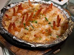 铁板蒜蓉基围虾-九头鹰家宴(岳家嘴店)
