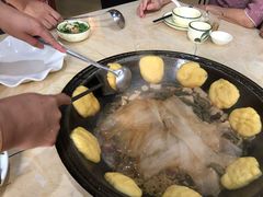 贴饼-柴火东北铁锅炖(鲁班店)