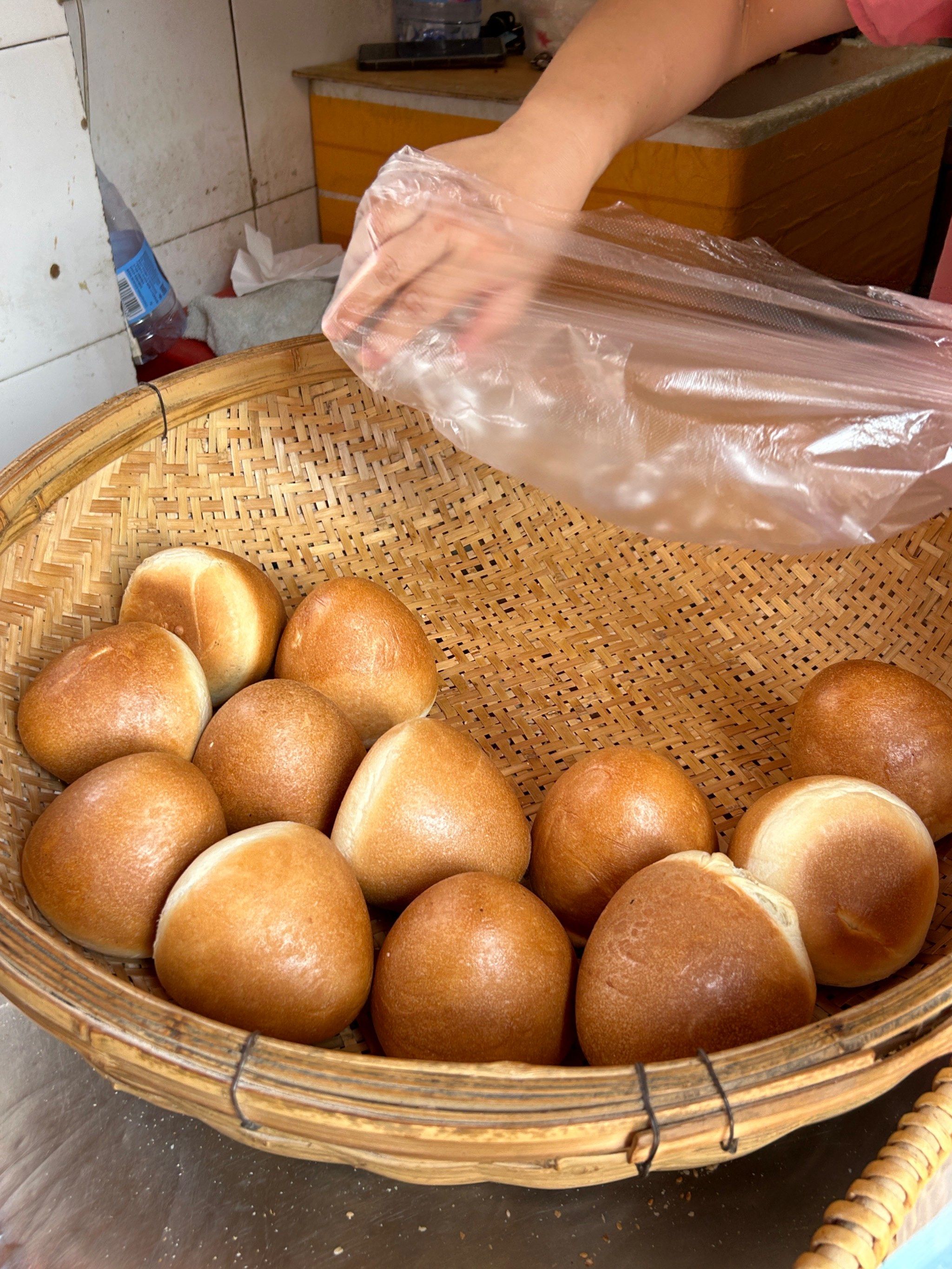 武汉的!一个管饱的青稞馒头