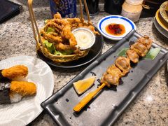 炸鱿鱼爪-合点寿司(美罗城店)