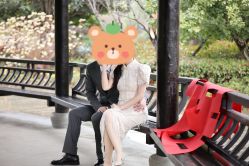 -桃子造型婚纱礼服(凤起广场店)
