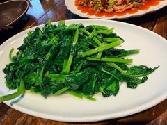 清炒豌豆尖-懒人盐府人家(安贞店)