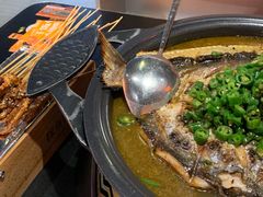 -探鱼·鲜青椒爽麻烤鱼(银泰城店)