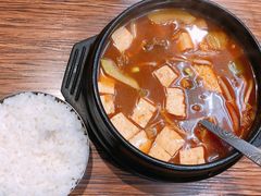 大酱汤-味之朝·烤盘牛肉·松兰拌饭