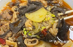 Tripe and Pork Intestine Chicken