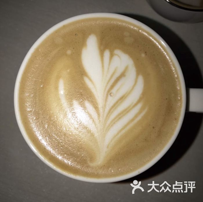 焦糖玛奇朵,拉花很漂亮