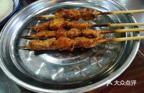 Beard Grilled Lamb Skewers