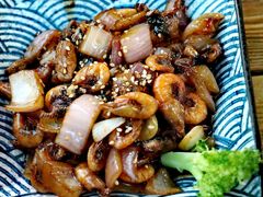 河虾爆鳝鱼浇头-囿面传统制面馆(中央路店)
