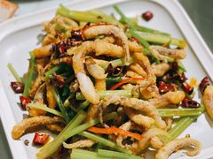 干煸鱿鱼须-津菜宋记老房子(平山道店)