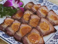 咸蛋叉烧-水乡人家私房菜(逢简店)