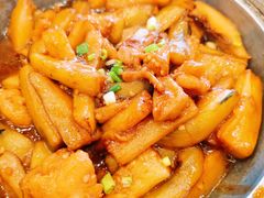 鲍鱼鸡粒焖紫茄子-古南都·清真绿柳居菜馆(太平南路店)