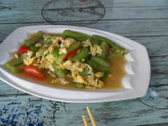 丝瓜炒鸡蛋-江城燕子大排档(江汉路步行街店)