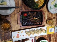 鲜切芒果芝士卷寿司-小川洋风料理(街道口店)