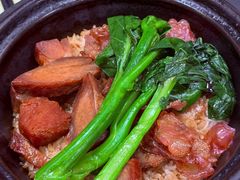 广式腊肠煲仔饭-香港威特瑞茶餐厅(小白楼音乐厅店)