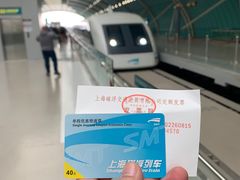 -龙阳路磁悬浮列车总站-停车场