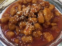 糖醋里脊-天天向上素食餐厅(五台山店)
