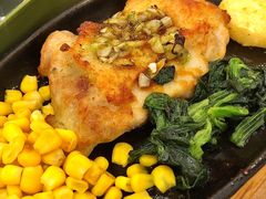 莫利塞风味蒜香鸡排-萨莉亚意式餐厅(特力时尚汇店)