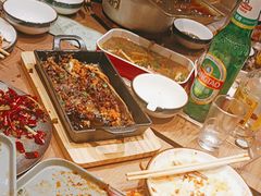 -街角等你.大连海鲜烧烤.经典铁板海鲜串(西安路店)