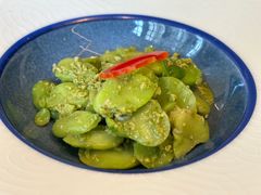 香椿拌蚕豆-伯衡55·吉品轩(乌鲁木齐南路店)