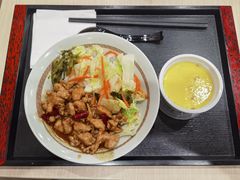 宫保鸡丁盖饭-永和大王(蛙嫩紫苏香·军博店)