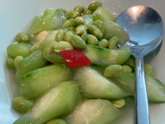 丝瓜毛豆-屋里厢上海菜馆