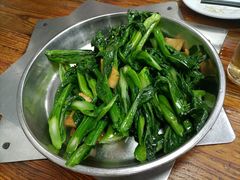 生炒菜心-广宁炭炉鸡煲·富临门饭店