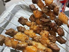 原味牛肉串-胖姐涮肚烧烤