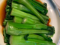 白灼广东芥兰-新旺茶餐厅·早餐·夜宵(仙霞店)