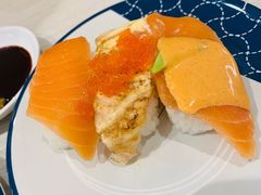 三文鱼三种寿司拼盘-滨寿司(烈士陵园店)