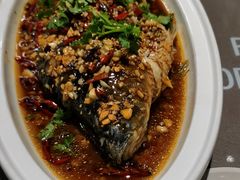 蒜爆鱼-百味地锅鸡(二店·财校分店)