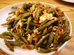 虾酱豆王炒蛋-小镇大厨新概念复合中餐厅(万达广场大连高新店)