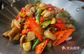 Spicy Sichuan Pork Intestine Dry Pot