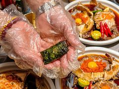 -草家酱蟹炭火烤肉店(珲春南路一店)