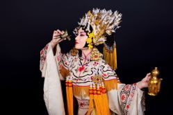 -后宫·古装汉服京剧儿童亲子全家福摄影