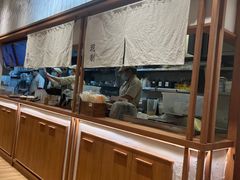 面包甜点陈列柜-小满手工粉(上海文峰广场店)
