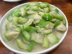 丝瓜炒虾皮-绍兴名菜馆(可乐路店)