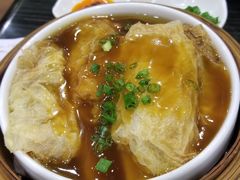 鮑汗蒸腐皮卷-虾饺妹·粤式手工点心(水荫路店)