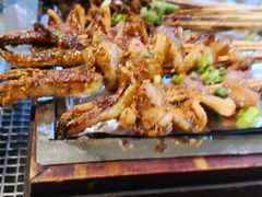 烤鱿鱼串-大汗烧烤滩羊馆(清水河公园店)