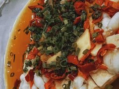 剁椒臭干蒸目鱼蛋-瑞福园联谊餐室(茂名南路店)